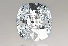 0.51 Carat Cushion Lab Diamond