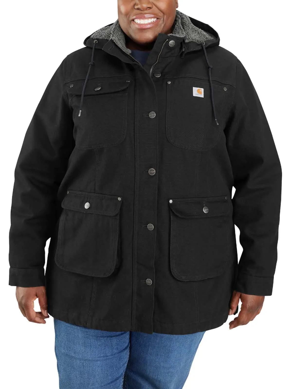 105512 Women's Work Jacket Duck Weathered - Carhartt