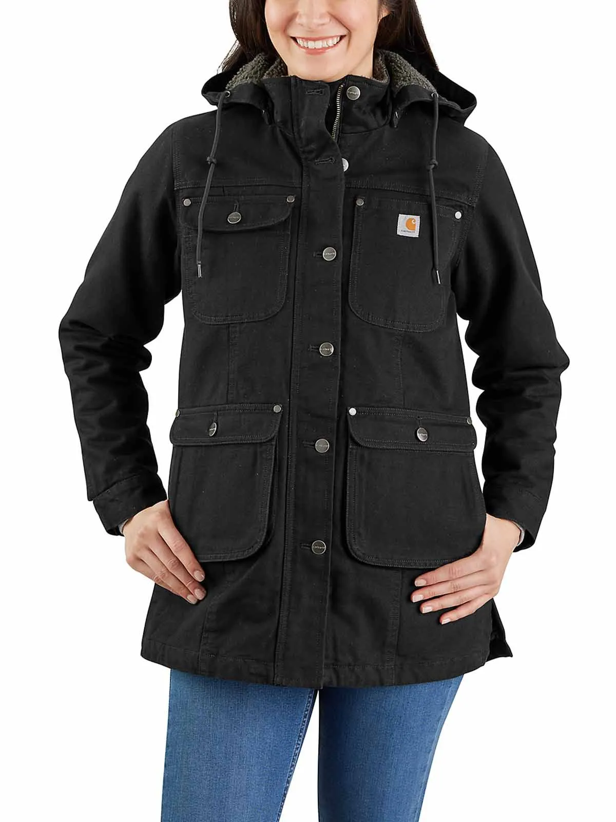 105512 Women's Work Jacket Duck Weathered - Carhartt