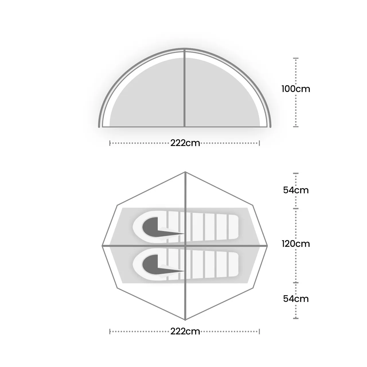 2024 Helm Compact 2 Tent