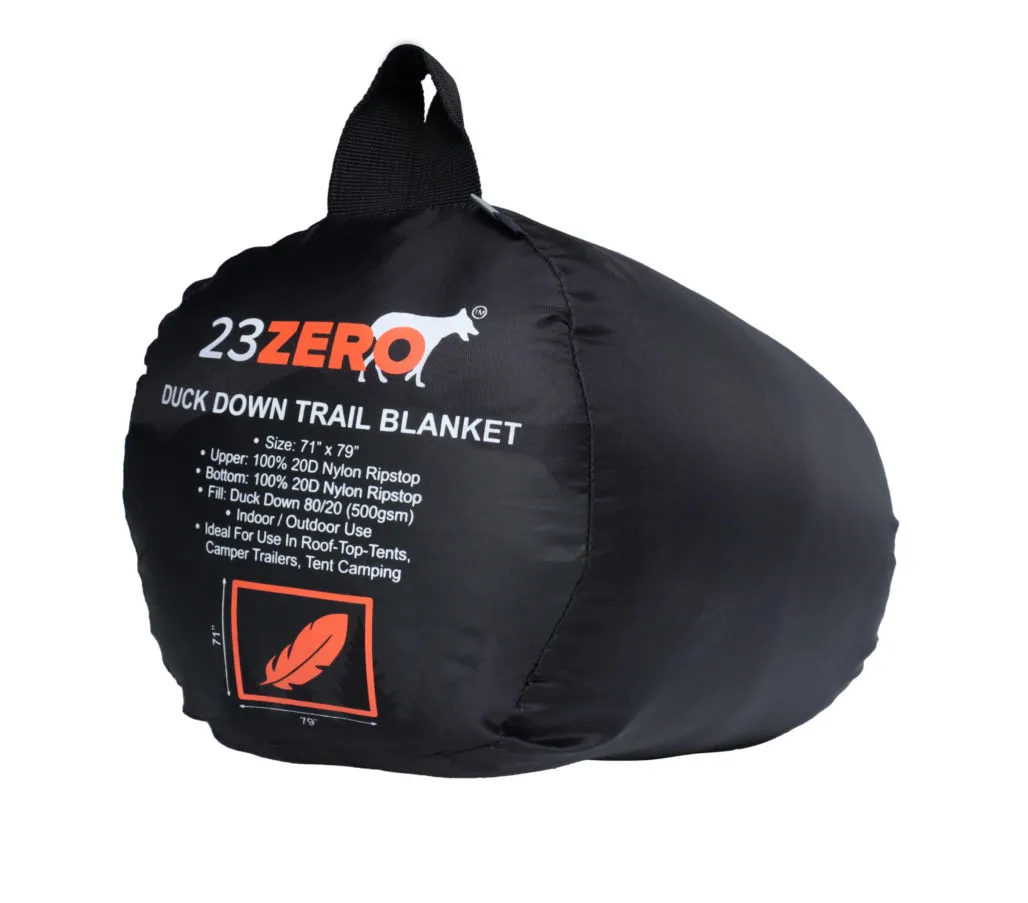 23 ZERO Duck Down Trail Blanket