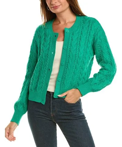 525 America Brooke Cable Cardigan