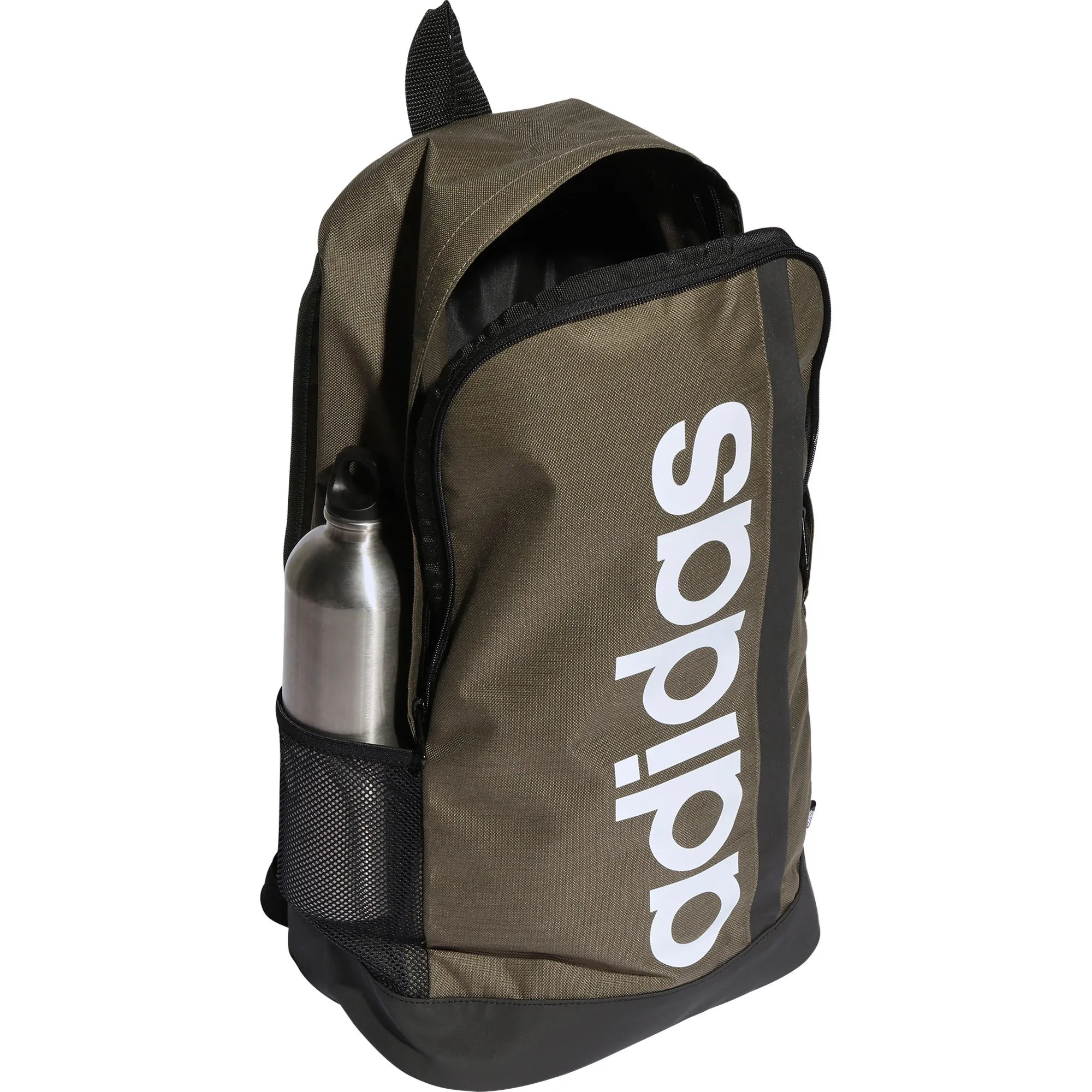 adidas - Essentials Linear Backpack olive strata