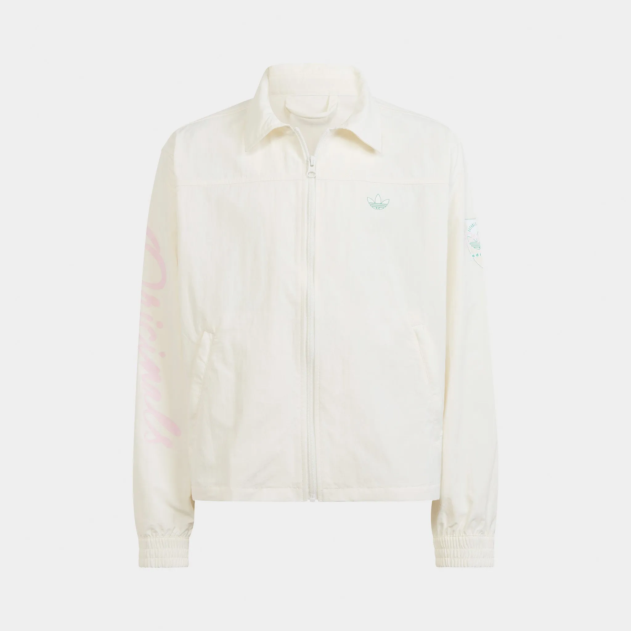 adidas Originals Juniors' Unisex Dance Inspired Jacket / Chalk White