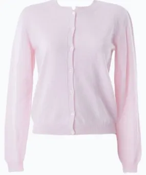 Altramoda Redressing the World Men's Pink / Purple Women's Cardigan In Pure Cashmere