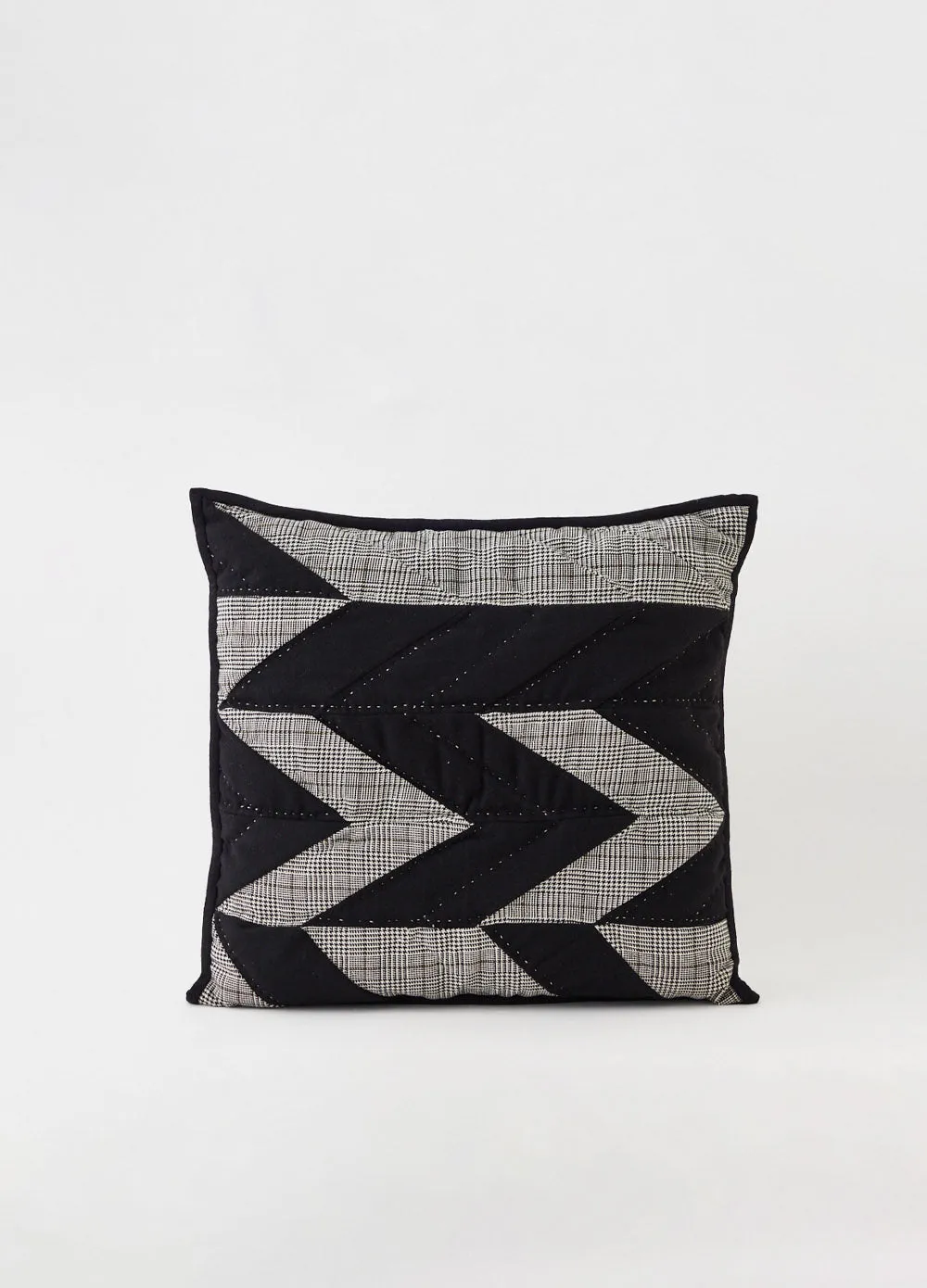 A.P.C. -  Bonnie Brown Quilted Pillow - Homewares