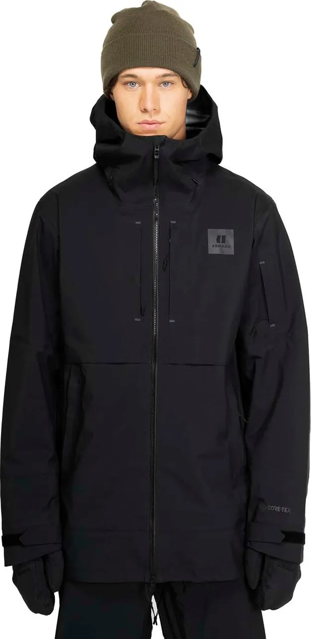 ARMADA Men's Haydon 3L GORE-TEX Jacket Black | Buy ARMADA Men's Haydon 3L GORE-TEX Jacket Black here | Outnorth