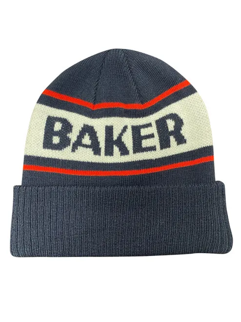 Baker Skateboards Beanie Stripe Navy