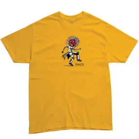 Baker Skateboards Shirt Jolly Boogie Gold