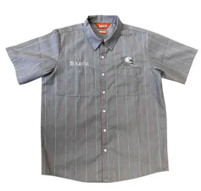 Baker Skateboards Shirt Torqued Pins Work Shirt Grey