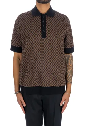 Balmain Monogram Jersey Polo | Credomen