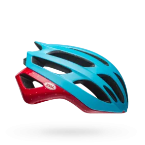 Bell Falcon MIPS Road Helmet - Virago Matt Gloss White-Blue-Raspberry - 2019