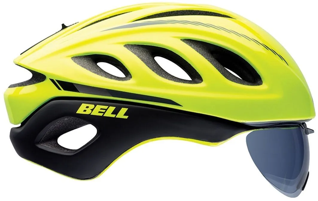 Bell Star Pro Aero Road Helmet - With Shield - Retina Sear Marker