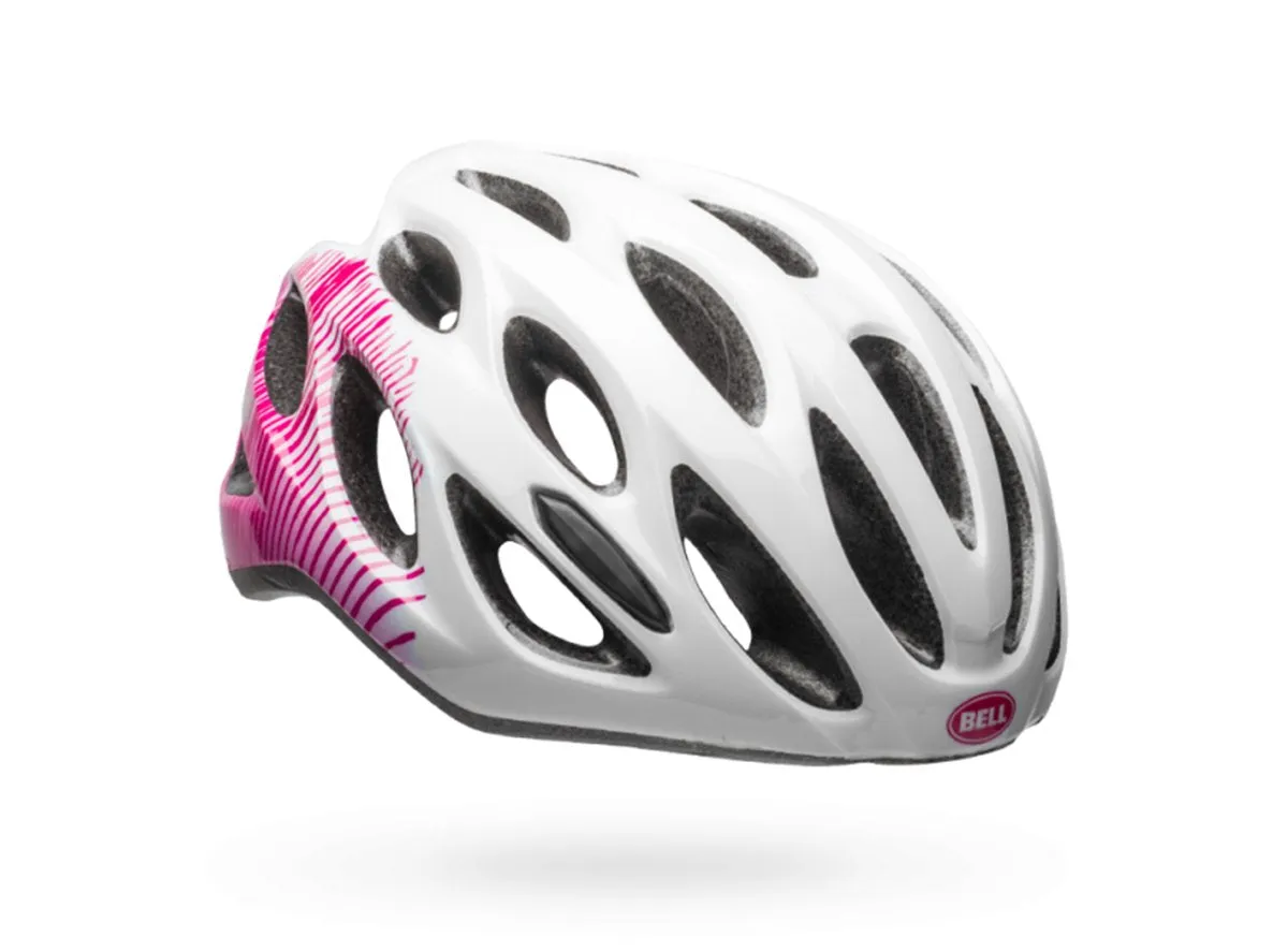 Bell Tempo Joy Ride Road Helmet - Womens - Gloss White-Cherry