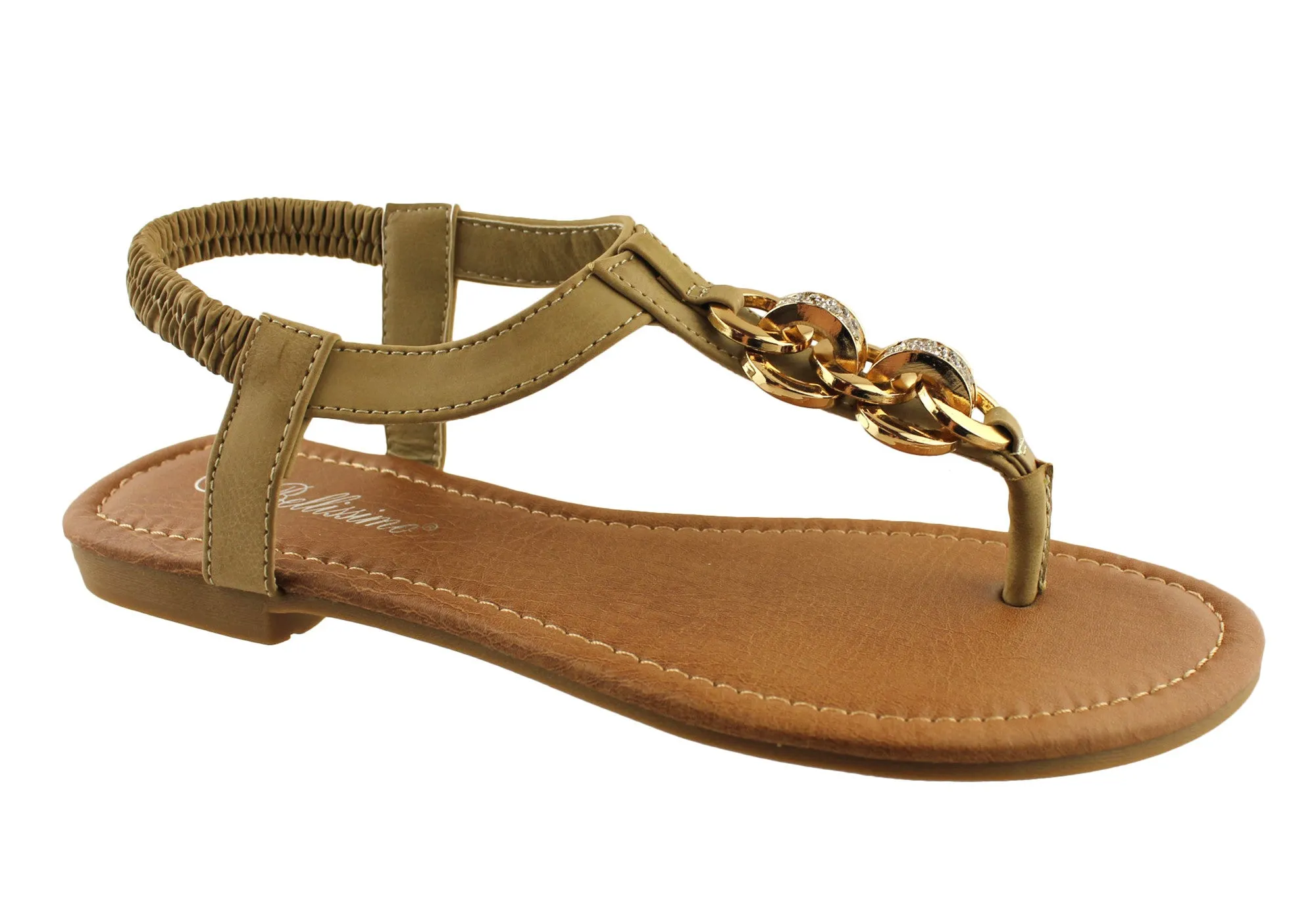 Bellissimo Link Womens Fashion Sandals