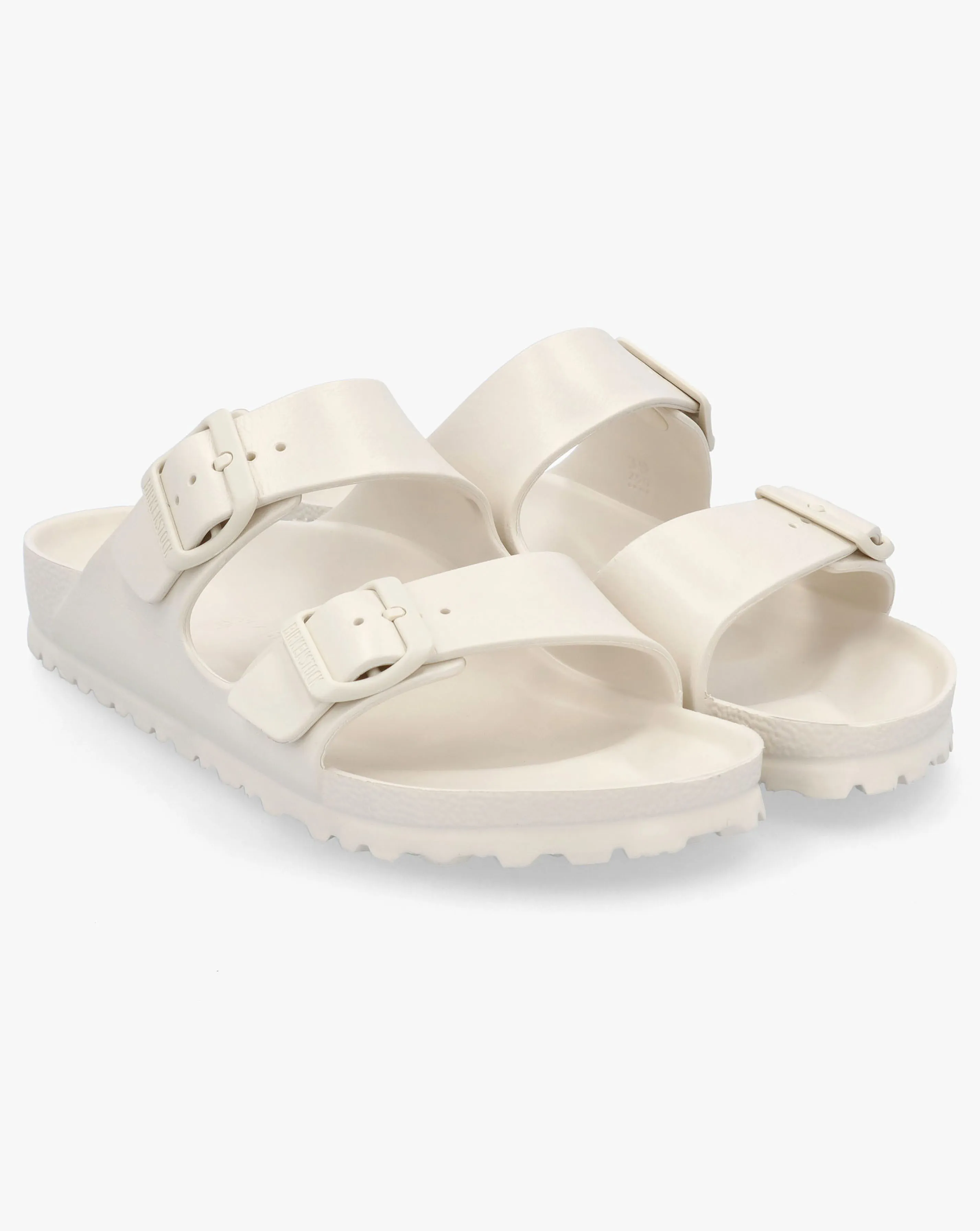 Birkenstock Arizona EVA Eggshell Two Bar Mules Narrow Width | Simply Be