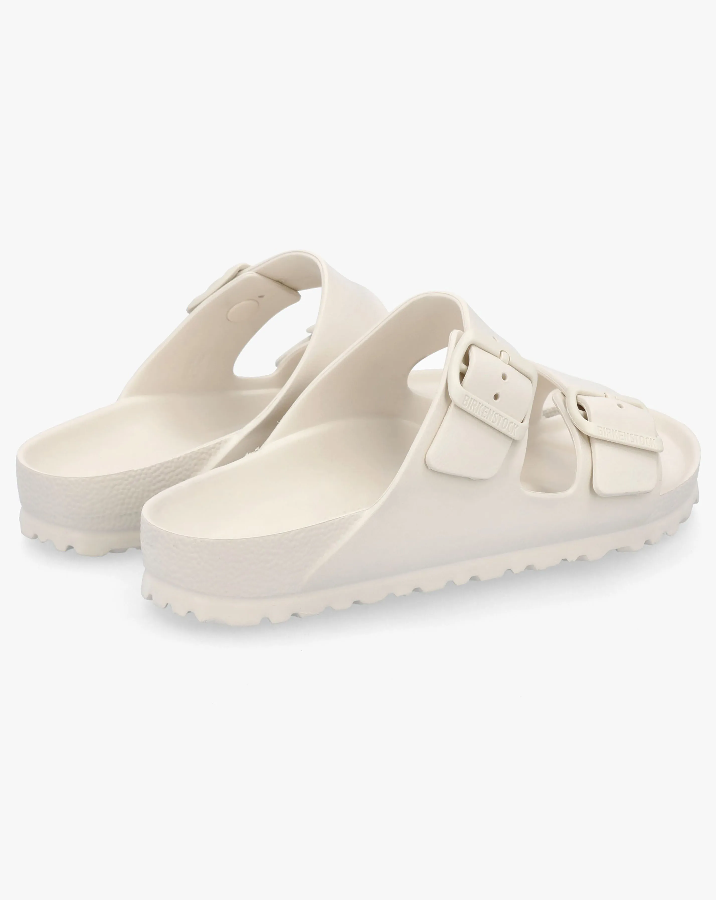 Birkenstock Arizona EVA Eggshell Two Bar Mules Narrow Width | Simply Be