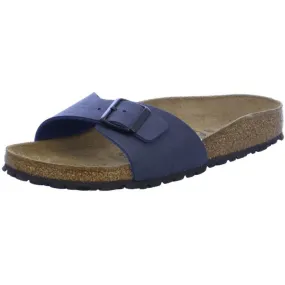 Birkenstock Madrid Mules narrow navy Birko-Flor