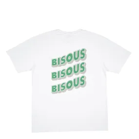 Bisous Skateboards - Sonics T-Shirt - White