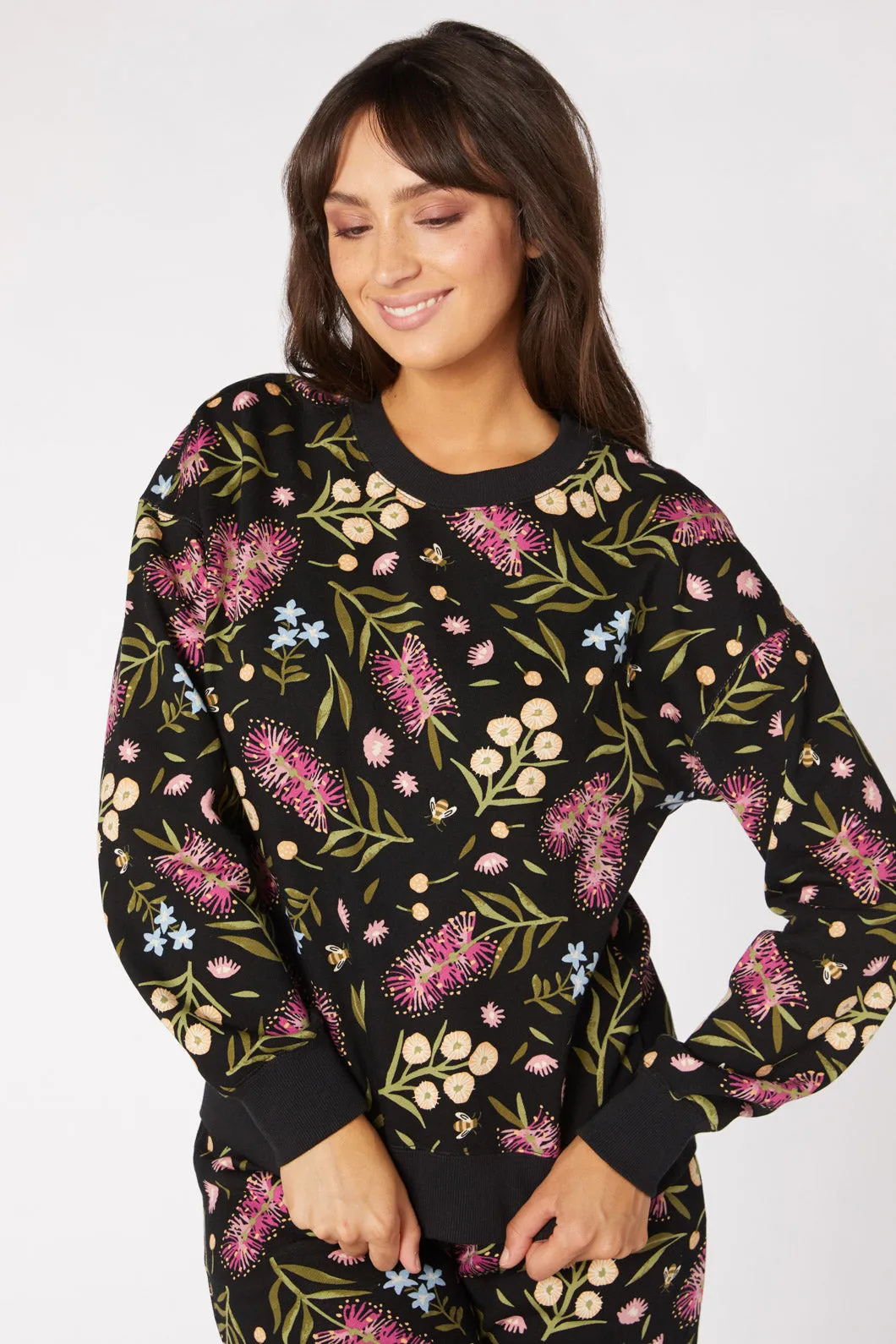 Bottlebrush Track Sweater