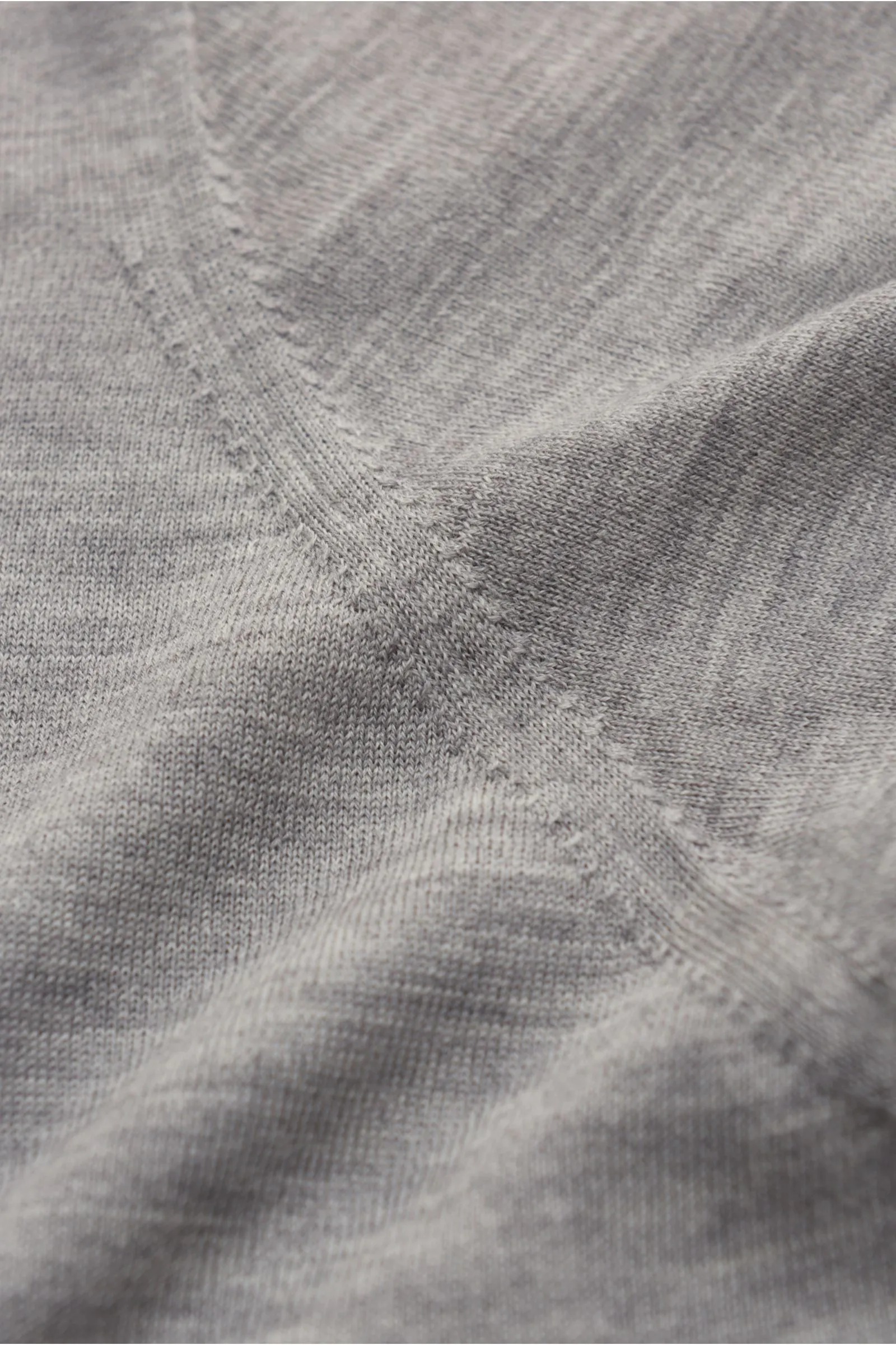 BRUNELLO CUCINELLI knit polo grey