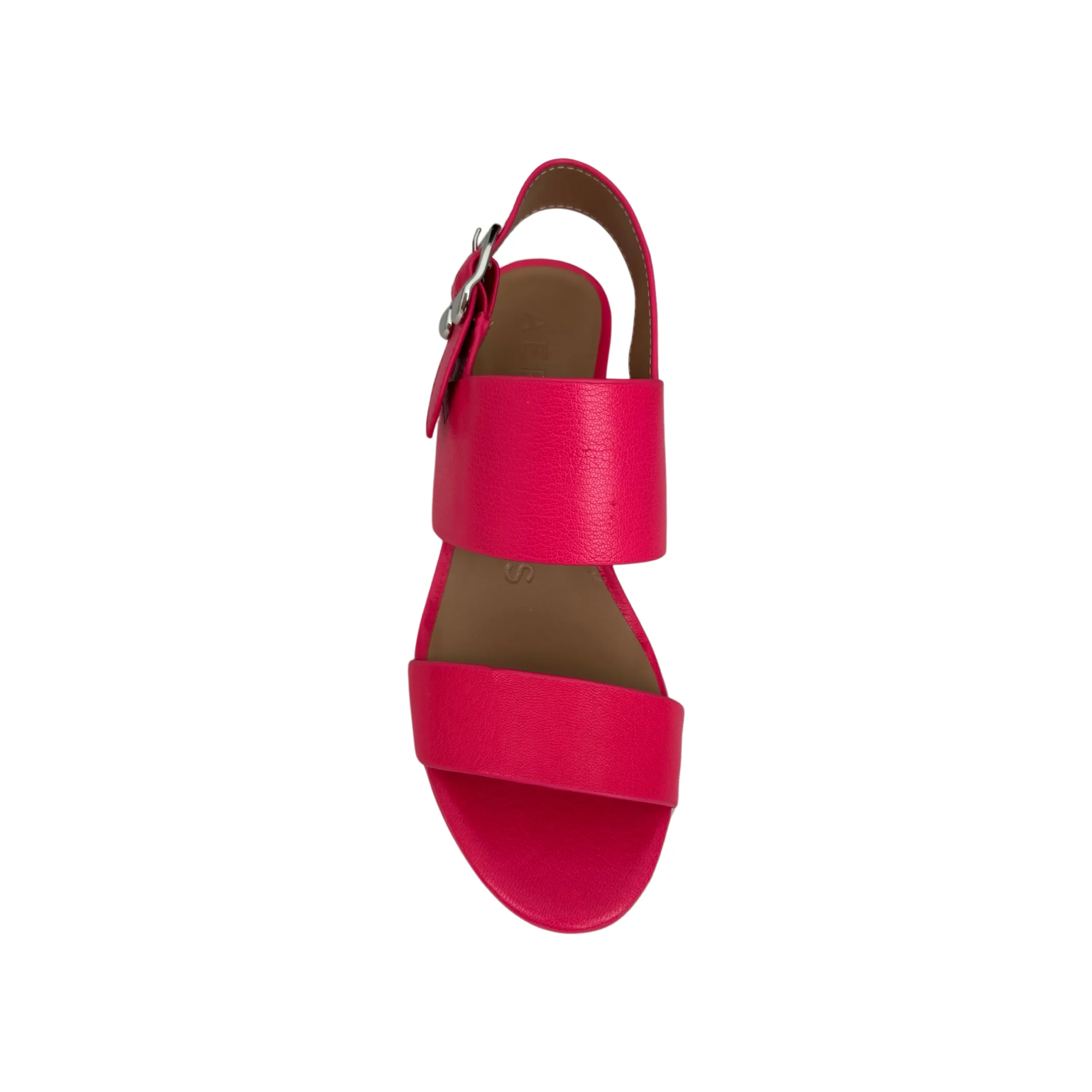 Camera Pink Leather Sandal