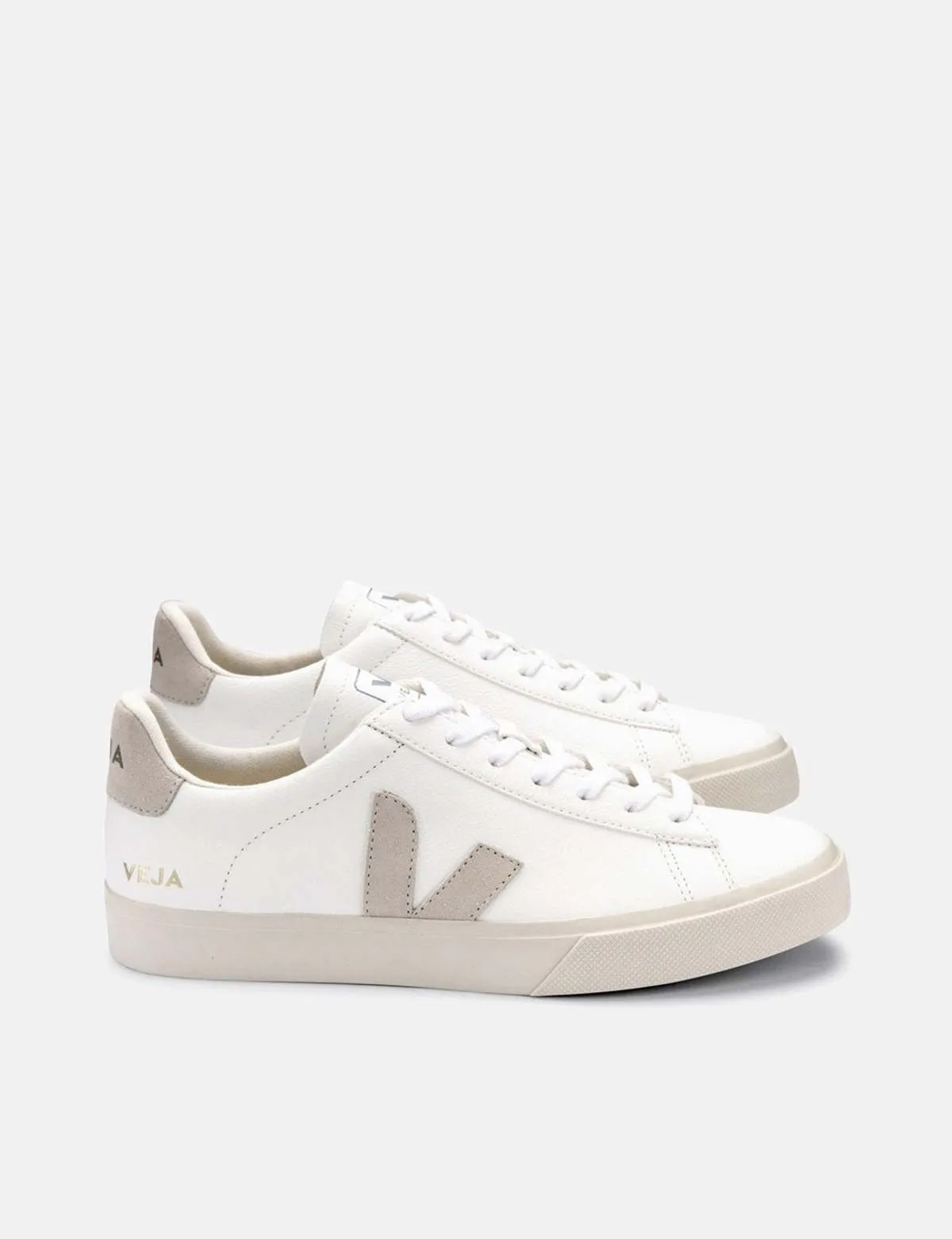 Campo Chrome Free Trainers - Extra White/Natural Suede