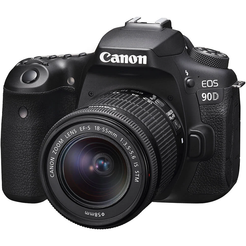 Canon EOS 90D DSLR Camera with 18-55mm Lens- EOS90DKIT | Electronic Express