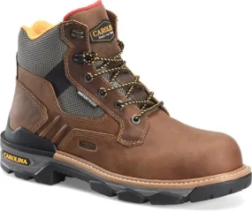 Carolina Men's 6 Cancellor Waterproof Composite Toe Work Boot - Brown CA7831