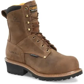 Carolina Men's Poplar 8 Waterproof Logger Work Boot