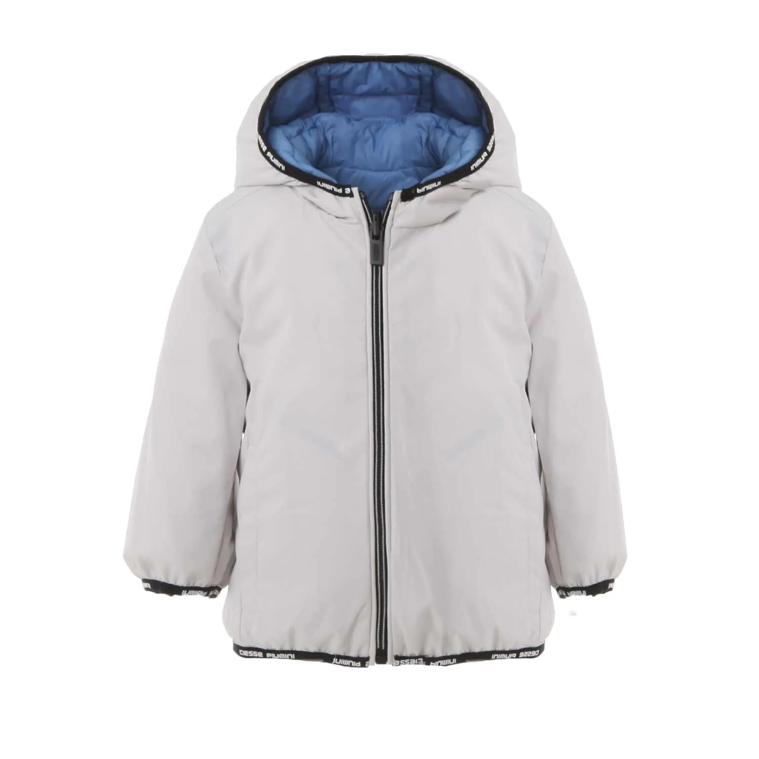 Ciesse Piumini Ice And Light Blue Henry Baby Reversible Jacket