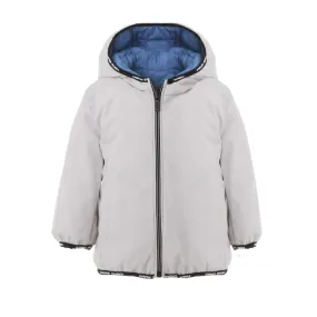 Ciesse Piumini Ice And Light Blue Henry Baby Reversible Jacket