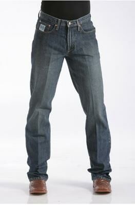 Cinch Men's White Label Jeans in Dark Stonewash