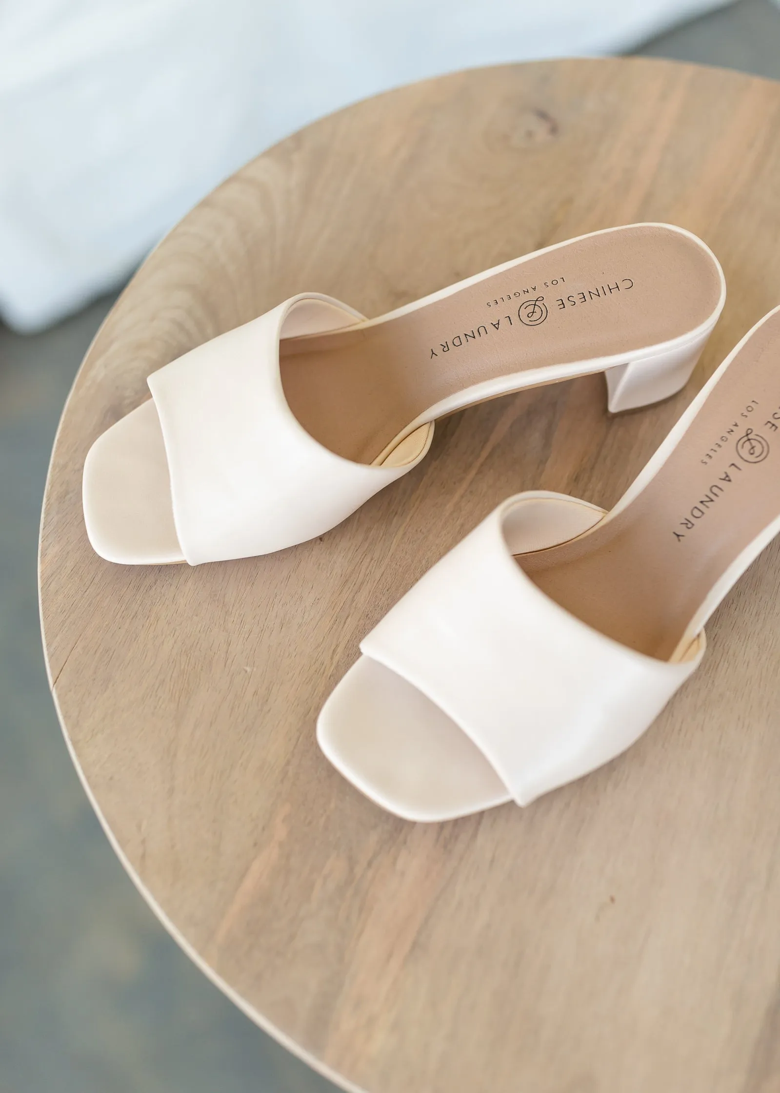 CL by Chinese Laundry Lana Slip On Smooth Mules-FINAL SALE