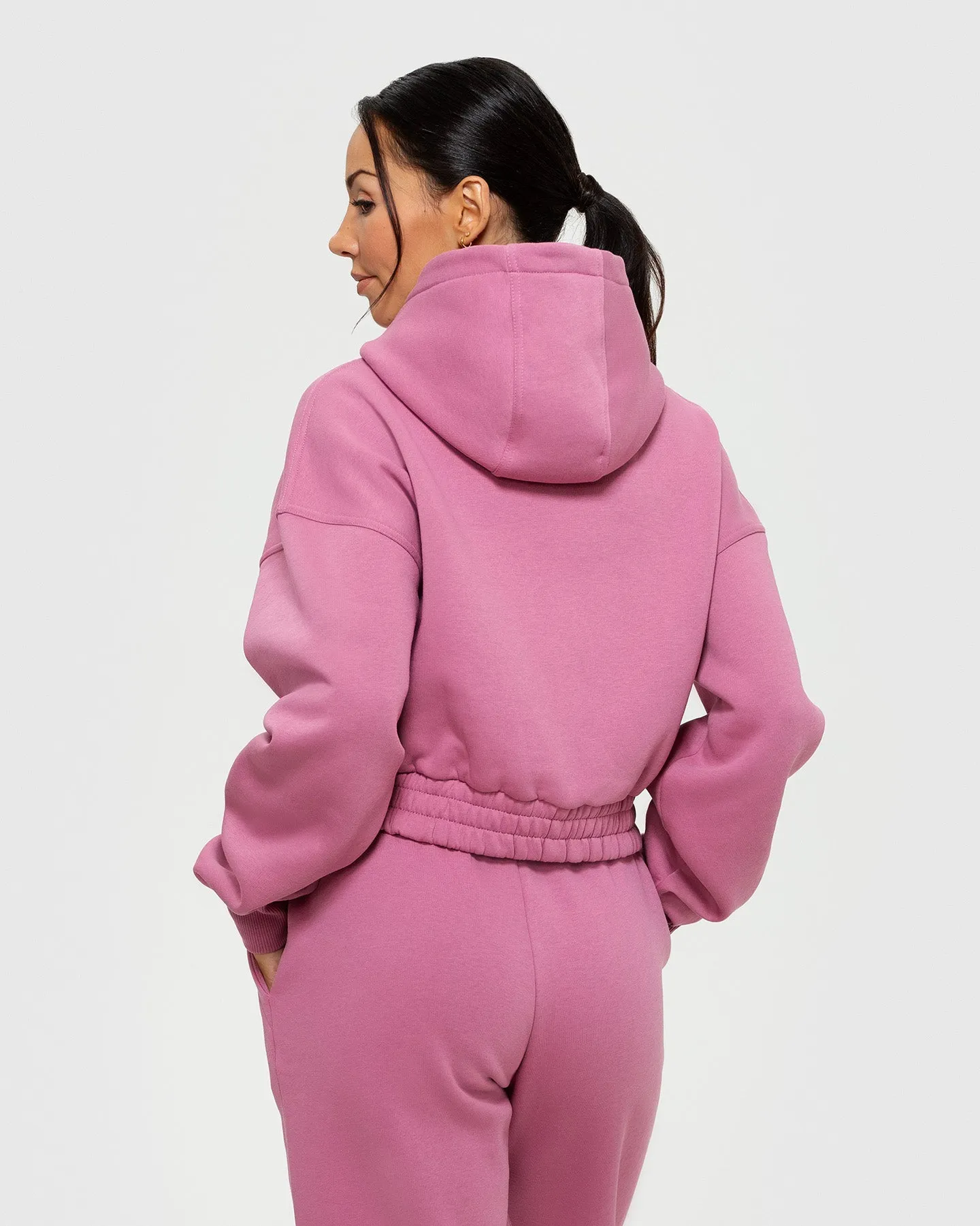 Comfort Cropped Hoodie | Heather Rose