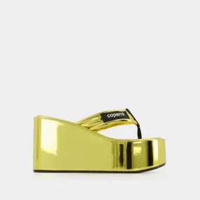 Coperni  Metallic Mules - Coperni - Gold - Synthetic