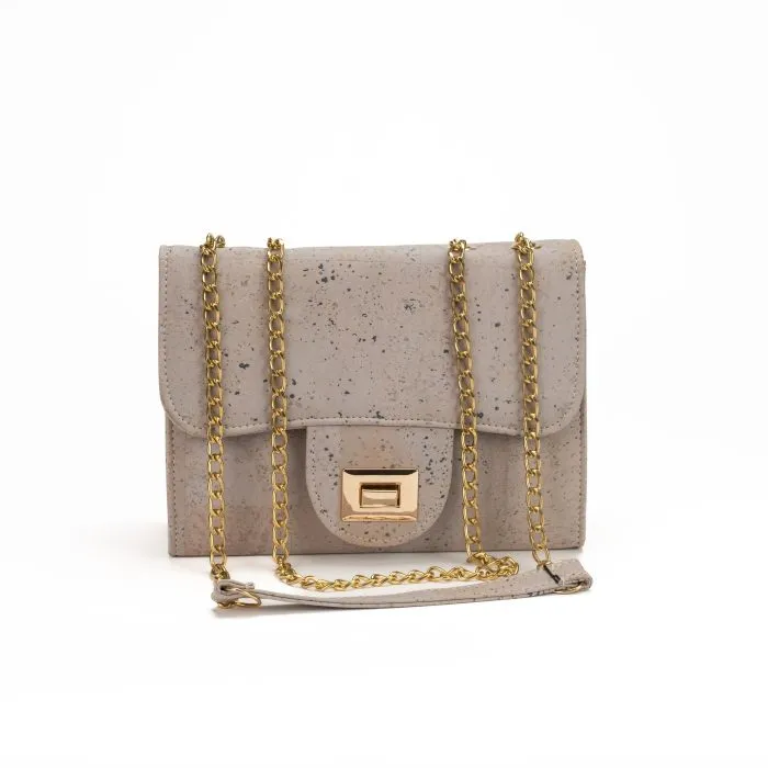 Cork Crossbody Bag Vilamoura | Gold Chain | Vegan | 5 Colors