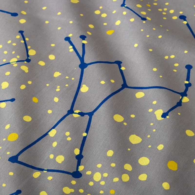 Crate&Barrel Organic Constellation Kids Pillowcase