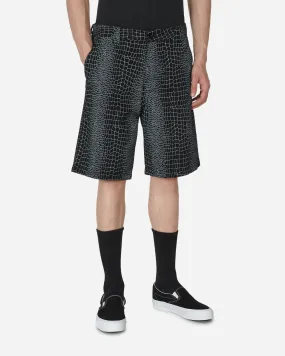 Crocodile Shorts Black