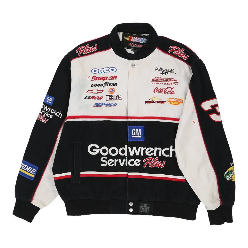 Dale Earnhardt Nascar Nascar Jacket - XL Block Colour Cotton Blend