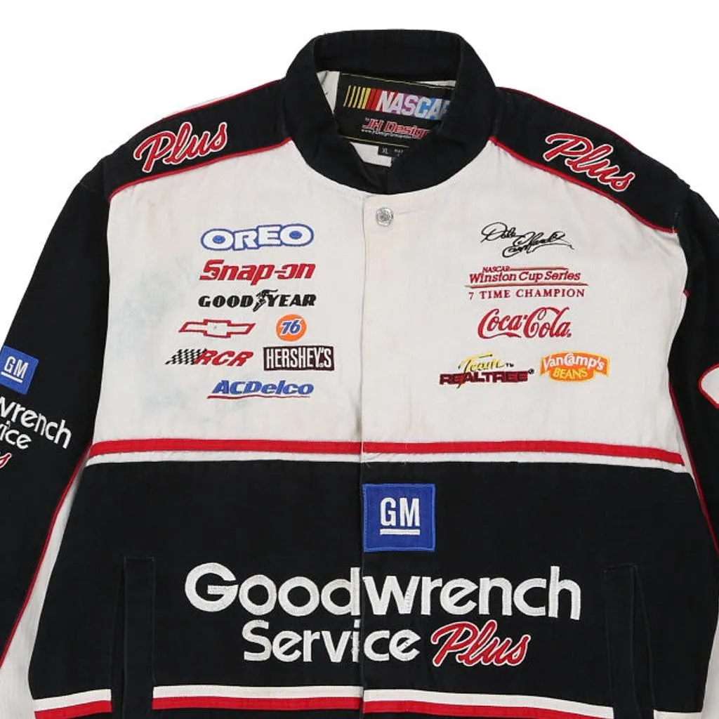 Dale Earnhardt Nascar Nascar Jacket - XL Block Colour Cotton Blend