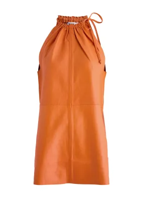 DAY BIRGER ET MIKKELSEN Amice sleeveless leather top -                         -                     -                