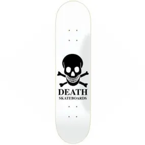 Death Skateboards OG Skull White Skateboard Deck 9