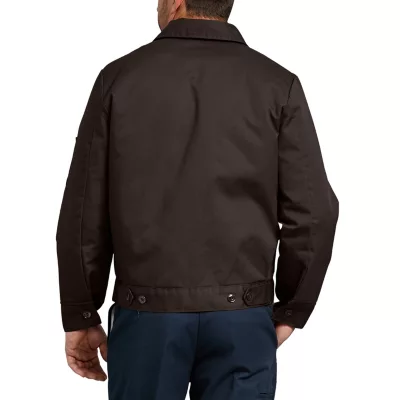 Dickies Lined Twill Eisenhower Mens Water Resistant Lightweight Work Jacket