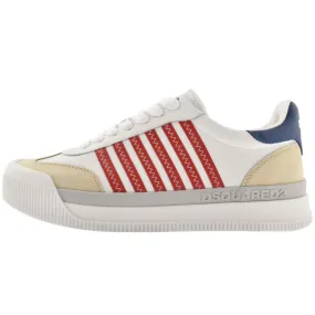 DSQUARED2 New Jersey Trainers White