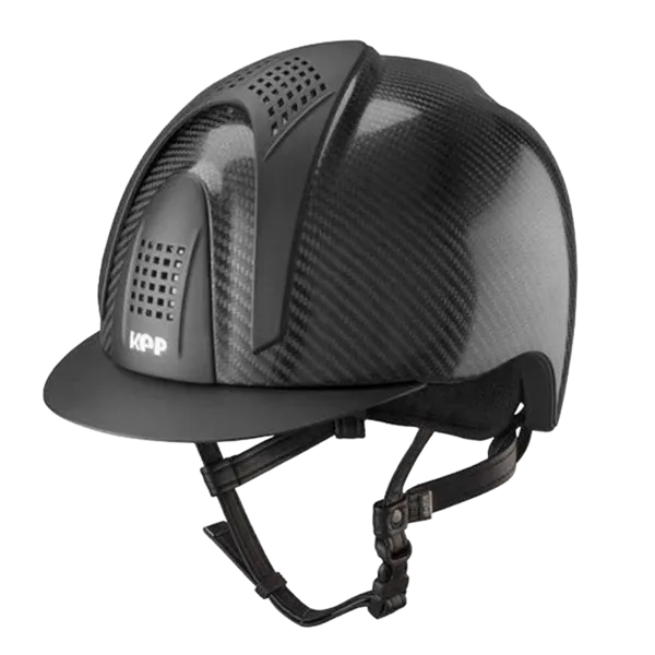 E-LIGHT Carbon Helmet - Shine with 3 Matt Inserts by KEP