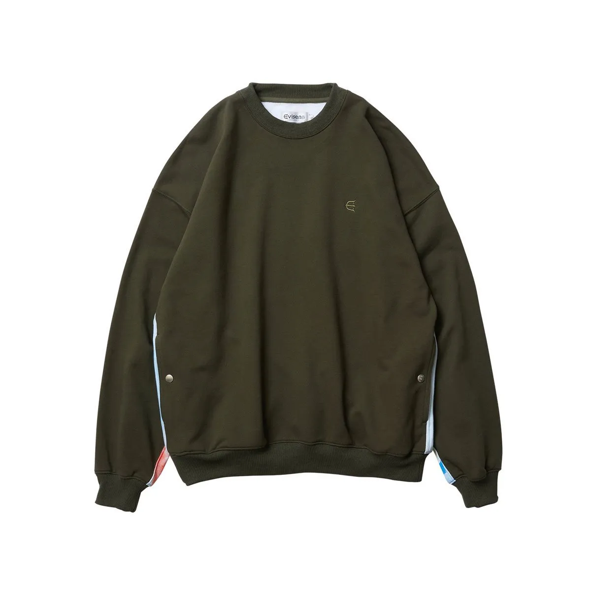 EVISEN SKATEBOARDS CARD SWEAT III OLIVE