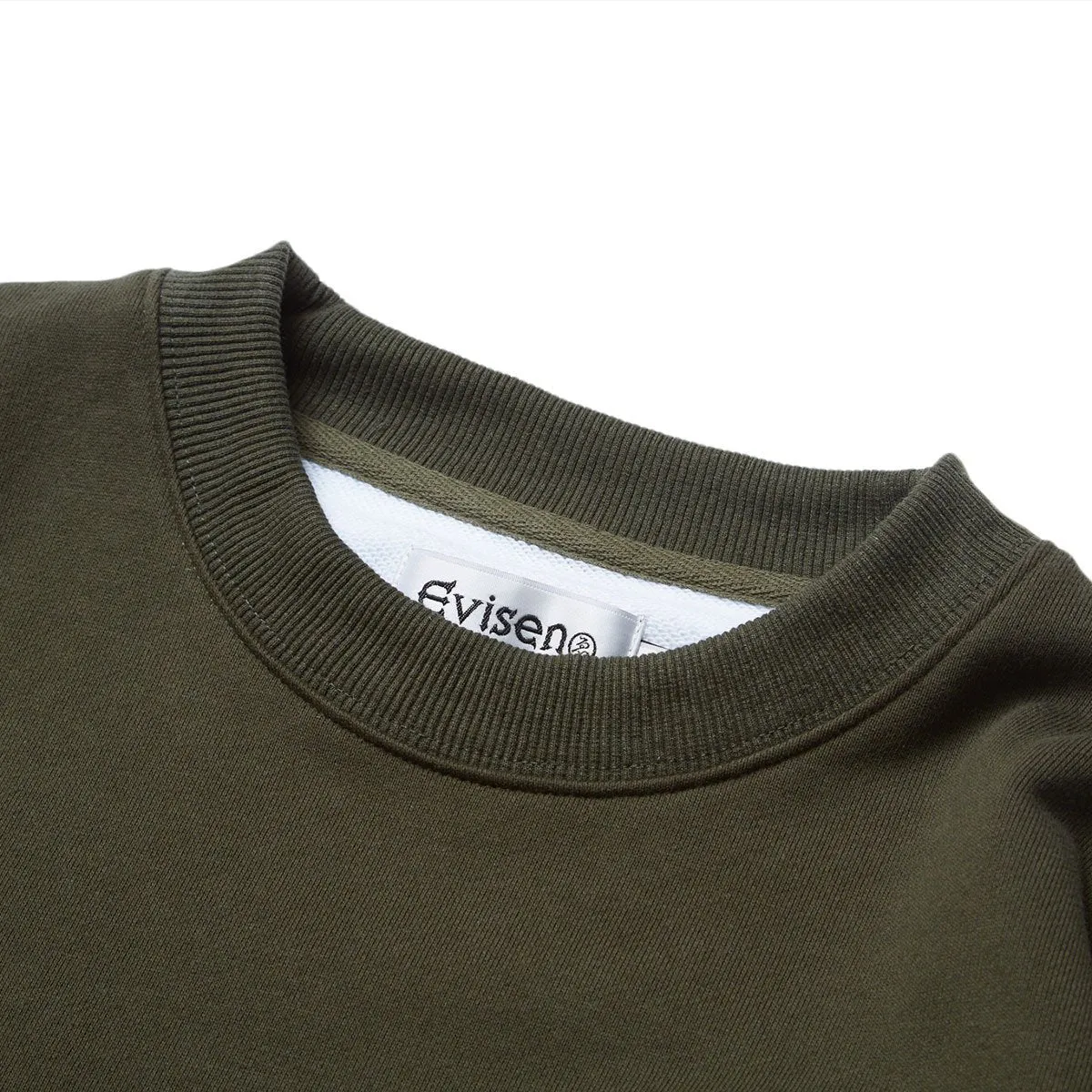 EVISEN SKATEBOARDS CARD SWEAT III OLIVE