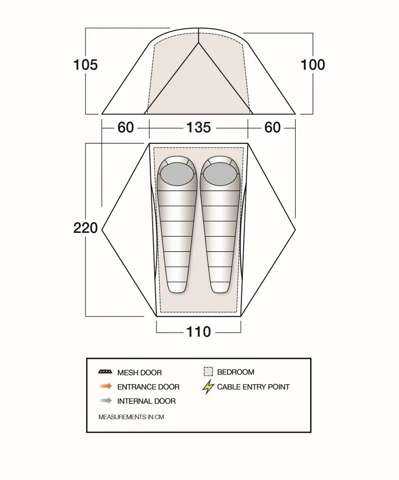 F10 Radon UL 2 Tent