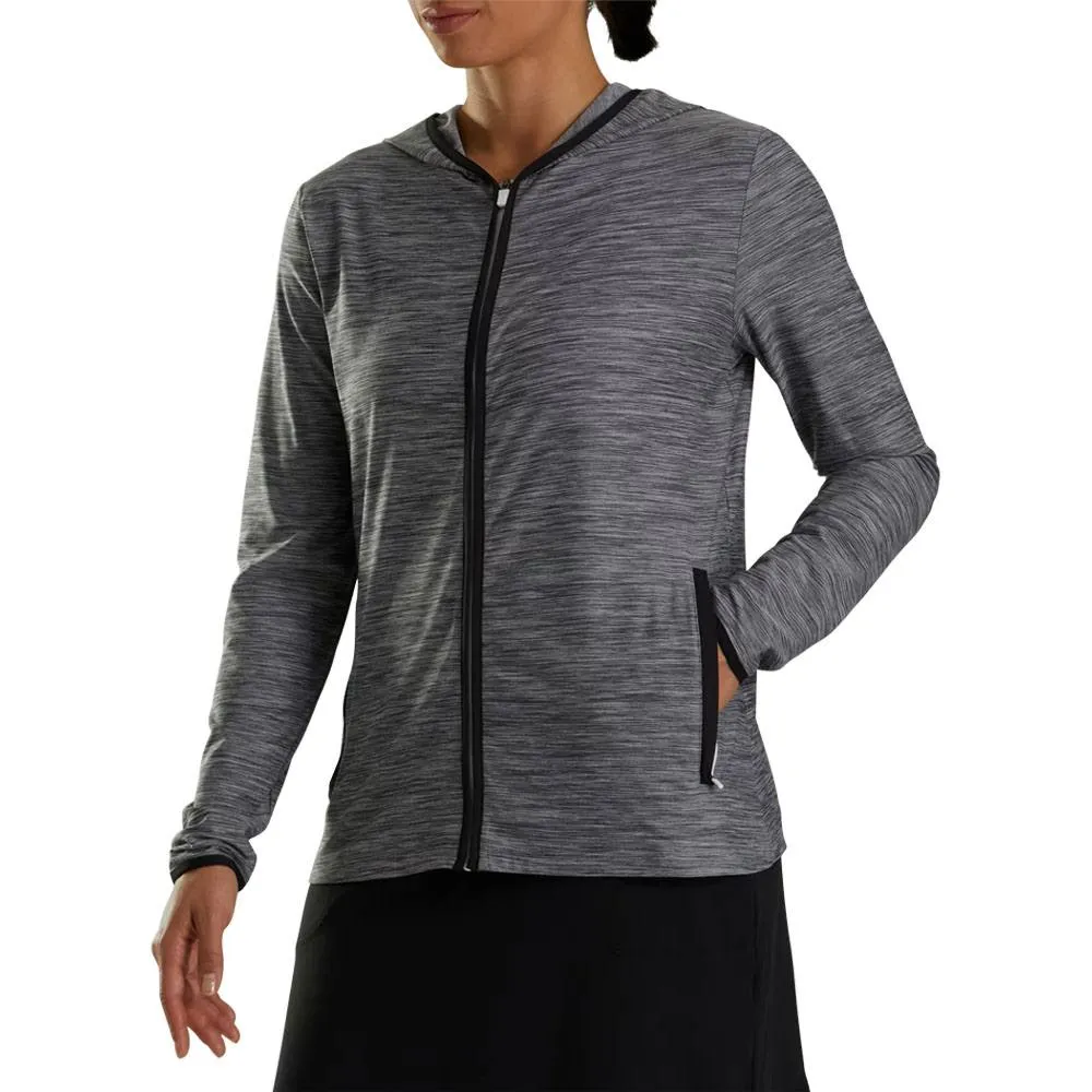 FootJoy Full-Zip Spacedye Hoodie Golf Jacket 2023 Women